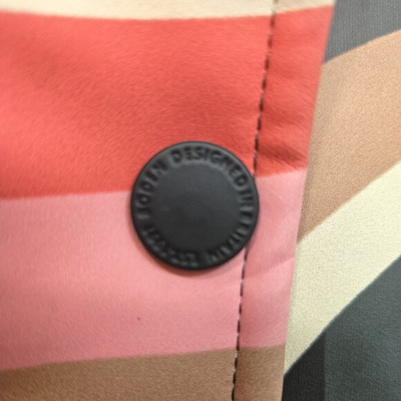 Boden rainbow striped coat raincoat bloggers' favorite size 4 - Picture 10 of 14